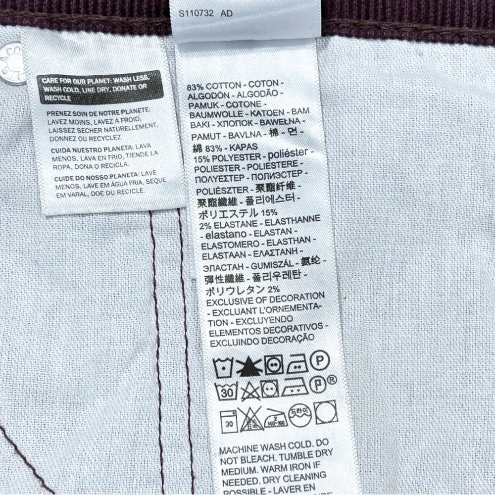 Levi’s 511 Slim Fit Men’s Corduroy - Picture 7 of 13